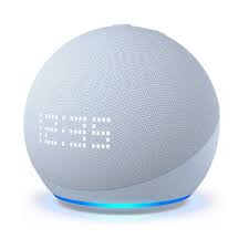 Amazon Alexa Echo Dot Con Reloj 5 Generación Smart Hub Parlante Azul